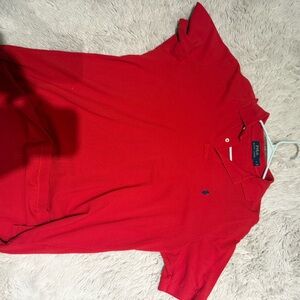 Ralph Lauren Men's Vibrant Red Polo Shirt
